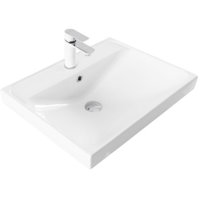 Раковина Aquanet Flash, 00333266, 60 см, фарфор, белая