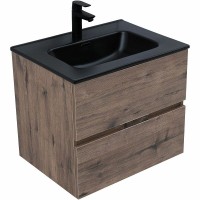 Тумба под раковину Aquanet Алвита New 334184, 60 см, цвет дуб веллингтон табак