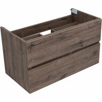 Тумба под раковину Aquanet Алвита New 334187, 90 см, цвет дуб веллингтон табак