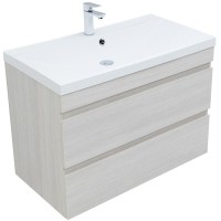 Тумба под раковину Aquanet Нота New 334205, 90 см, цвет дуб холден