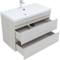 Тумба под раковину Aquanet Нота New 334206, 100 см, цвет дуб холден