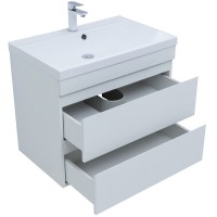 Тумба под раковину Aquanet Нота New 335418, 75 см, цвет белый