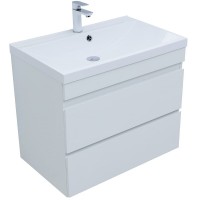 Тумба под раковину Aquanet Нота New 335418, 75 см, цвет белый