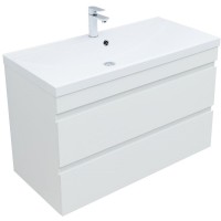Тумба под раковину Aquanet Нота New 335420, 100 см, цвет белый