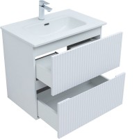 Тумба под раковину Aquanet Джейн 70 см (Flat), 335423, белый матовый