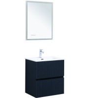 Тумба под раковину Aquanet Джейн 60 см (Flat), 335427, цвет маренго