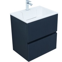 Тумба под раковину Aquanet Джейн 60 см (Flat), 335427, цвет маренго