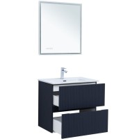 Тумба под раковину Aquanet Джейн 70 см (Flat), 335428, цвет маренго
