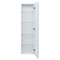 Пенал Aquanet Оптима 335438, 45 см, подвесной, с LED подсветкой, цвет белый