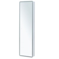 Пенал Aquanet Оптима 335438, 45 см, подвесной, с LED подсветкой, цвет белый