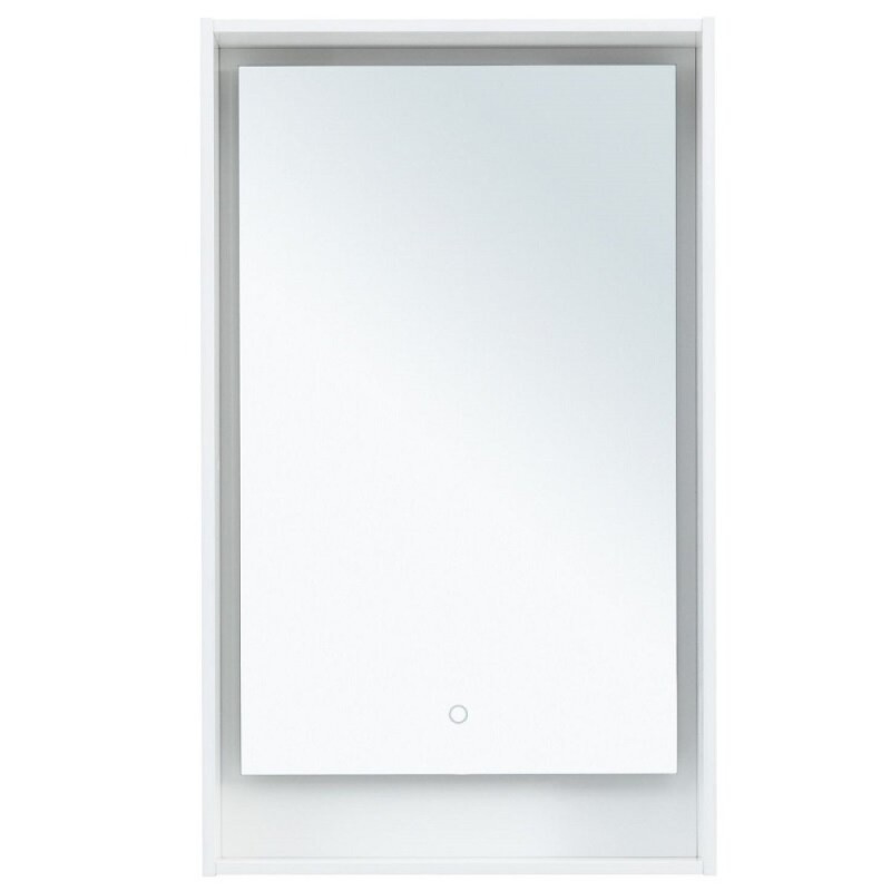 Зеркало Aquanet Милан 336390, 50 см, с LED подсветкой, цвет белый