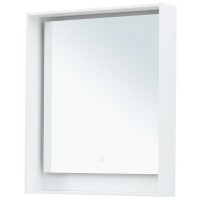 Зеркало Aquanet Милан 336391, 70 см, с LED подсветкой, цвет белый