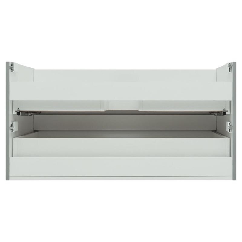 Тумба под раковину Aquanet Вега 2.0, 337957, 100 см, подвесная, мисти грин soft touch
