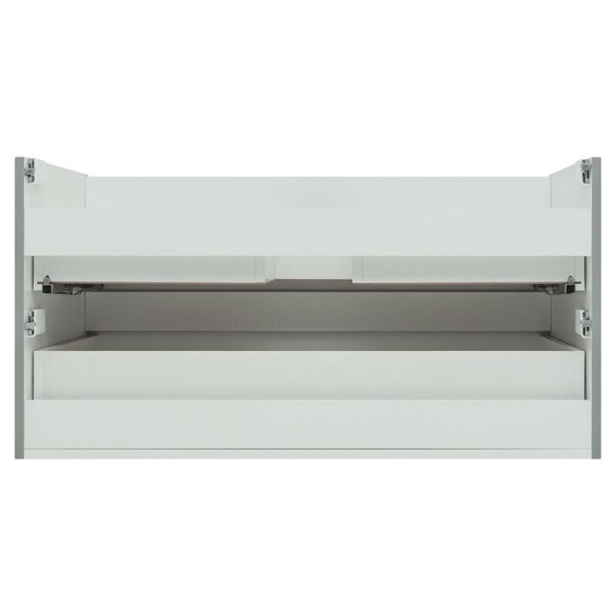 Тумба под раковину Aquanet Вега 2.0, 337957, 100 см, подвесная, мисти грин soft touch