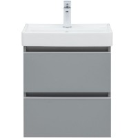 Тумба под раковину Aquanet Вега 2.0, 337958, 50 см, подвесная, мисти грин soft touch
