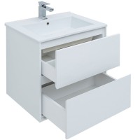 Тумба под раковину Aquanet Милан 339965, 65 см, цвет белый
