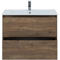 Тумба под раковину Aquanet Милан 339968, 85 см, цвет дуб рустикальный