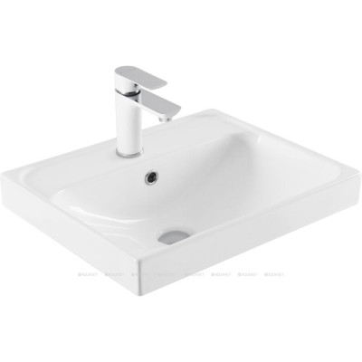 Раковина Aquanet Flash Mini 00342052, 50 см, фарфор, белая