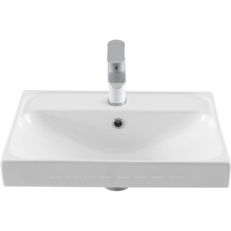 Раковина Aquanet Flash Mini 00342052, 50 см, фарфор, белая