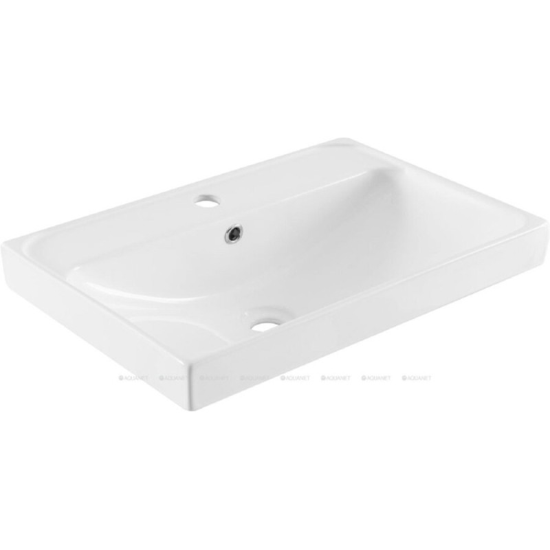 Раковина Aquanet Flash Mini 00342053, 60 см, фарфор, белая