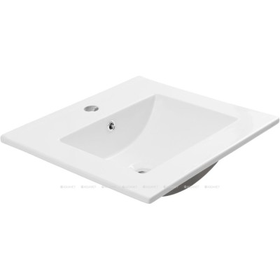 Раковина Aquanet Flow 00347428, 50 см, фарфор, белая