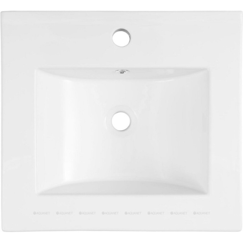 Раковина Aquanet Flow 00347428, 50 см, фарфор, белая