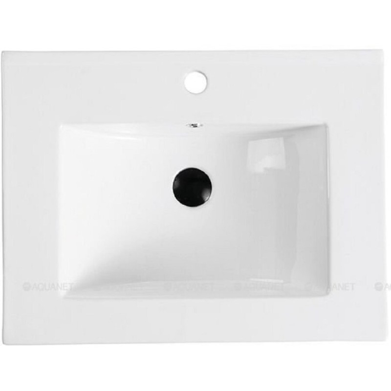 Раковина Aquanet Flow 00347429, 60 см, фарфор, белая