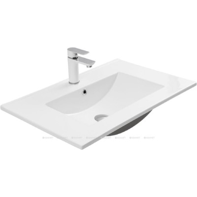 Раковина Aquanet Flow 00347430, 70 см, фарфор, белая