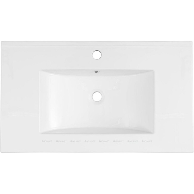 Раковина Aquanet Flow 00347431, 80 см, фарфор, белая