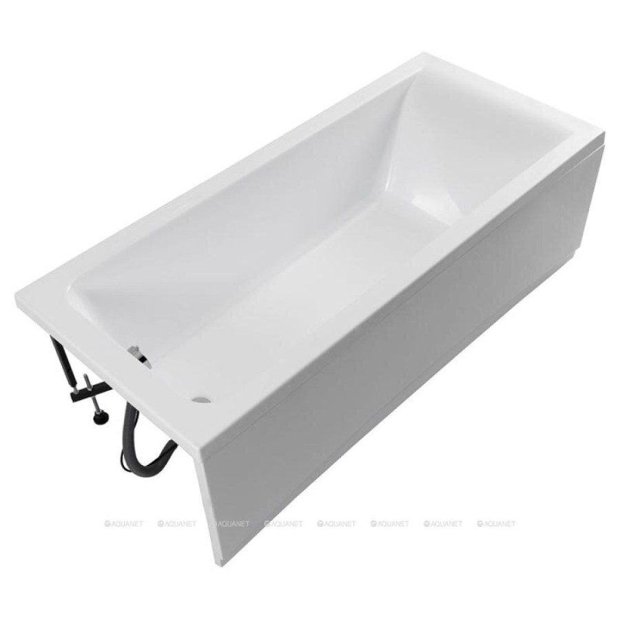 Ванна акриловая Aquanet Bright 180 x 75 см, с каркасом, цвет белый, 00347766