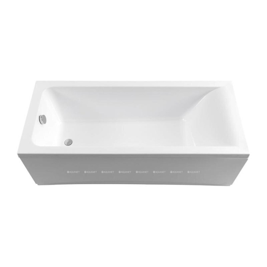 Ванна акриловая Aquanet Bright 180 x 75 см, с каркасом, цвет белый, 00347766