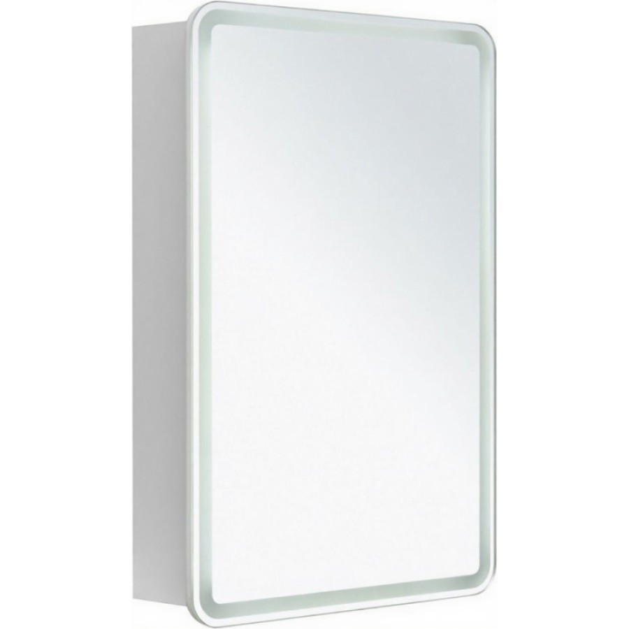 Зеркальный шкаф Aquanet Оптима 00353775, 50 см, LED-подсветка, антизапотевание