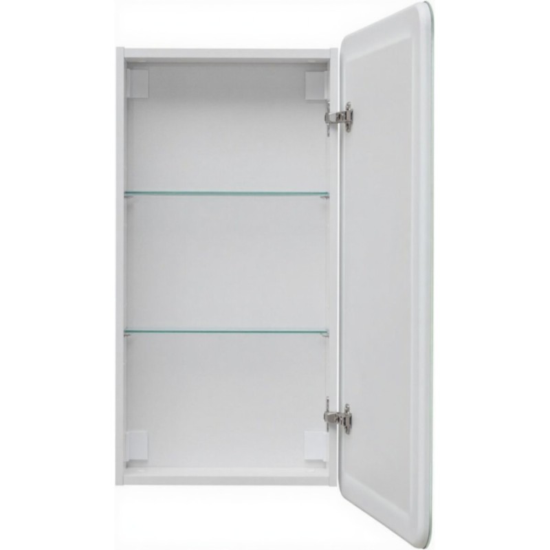 Зеркальный шкаф Aquanet Оптима 00353775, 50 см, LED-подсветка, антизапотевание