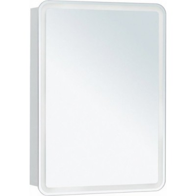 Зеркальный шкаф Aquanet Оптима 00353784, 60 см, LED-подсветка, антизапотевание