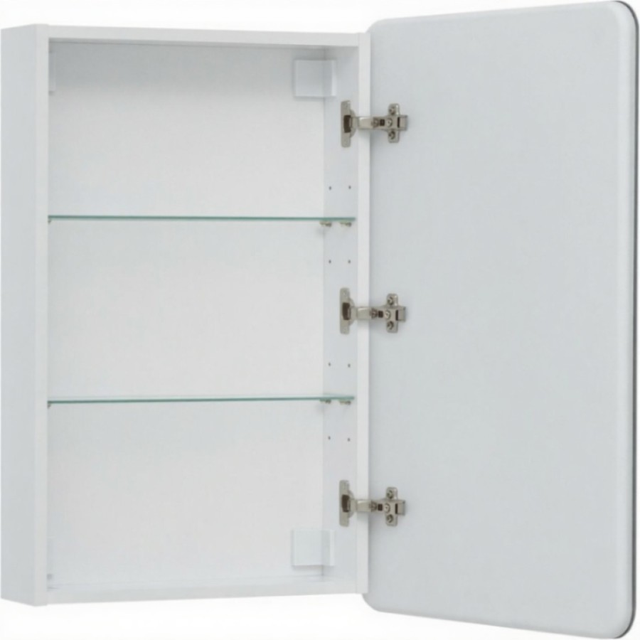 Зеркальный шкаф Aquanet Оптима 00353784, 60 см, LED-подсветка, антизапотевание