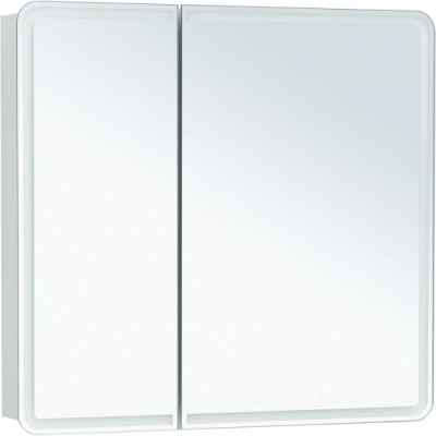 Зеркальный шкаф Aquanet Оптима 00353807, 80 см, LED-подсветка, антизапотевание