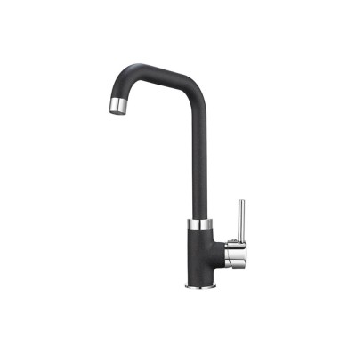Смеситель Granula GR-0041 0041bl, для кухонной мойки, черный