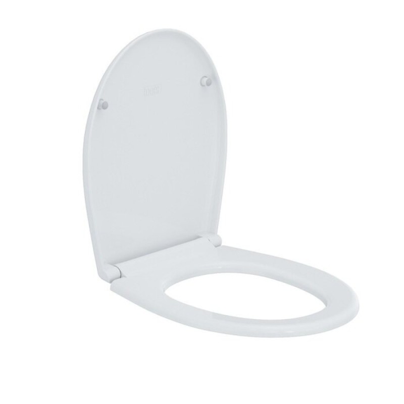 Сиденье для унитаза Iddis 004 004PPS3i31 полипропилен, Soft Close, белый