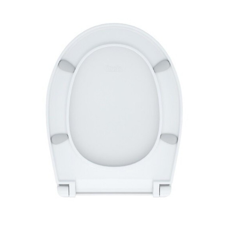 Сиденье для унитаза Iddis 004 004PPS3i31 полипропилен, Soft Close, белый