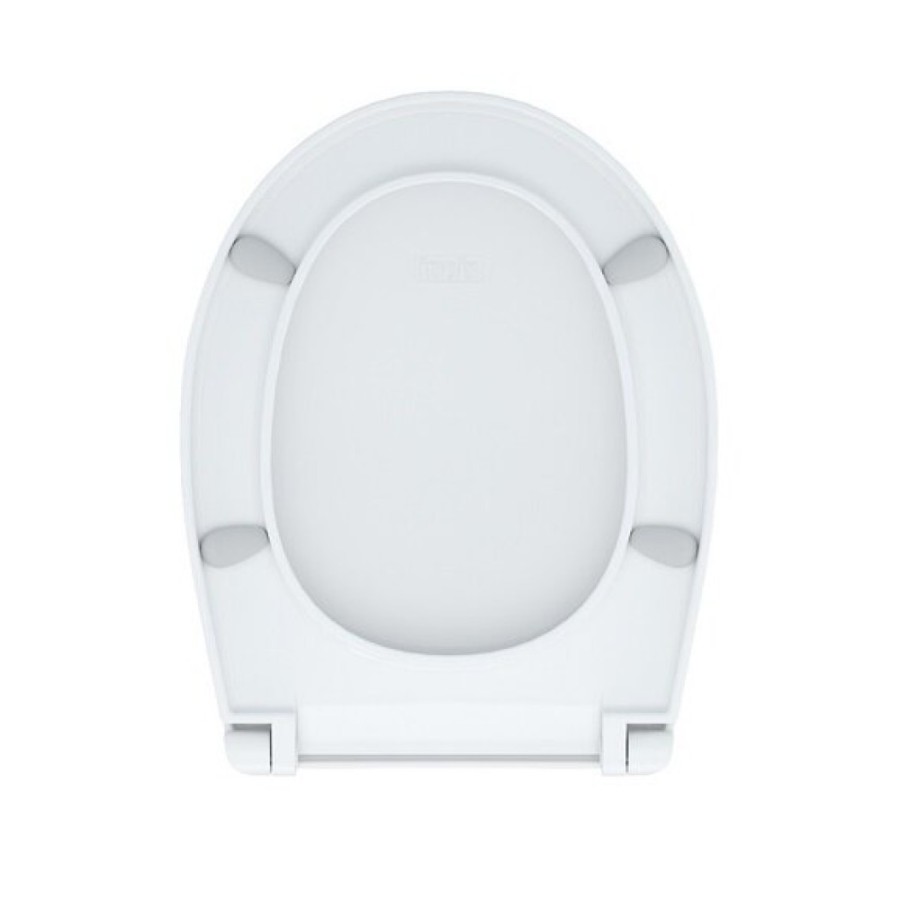 Сиденье для унитаза Iddis 004 004PPS3i31 полипропилен, Soft Close, белый