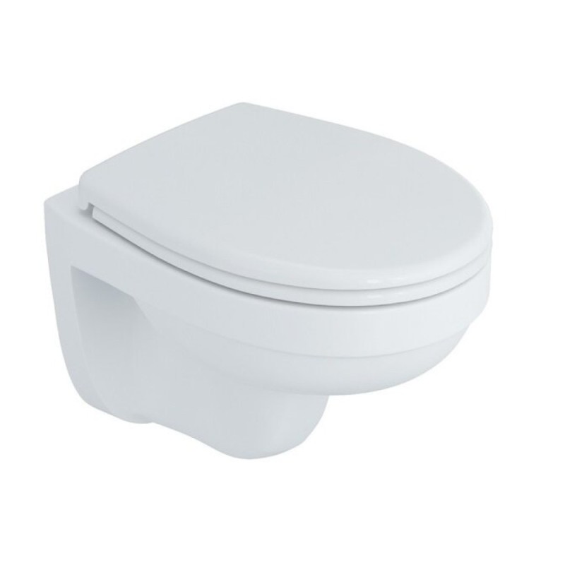 Сиденье для унитаза Iddis 004 004PPS3i31 полипропилен, Soft Close, белый