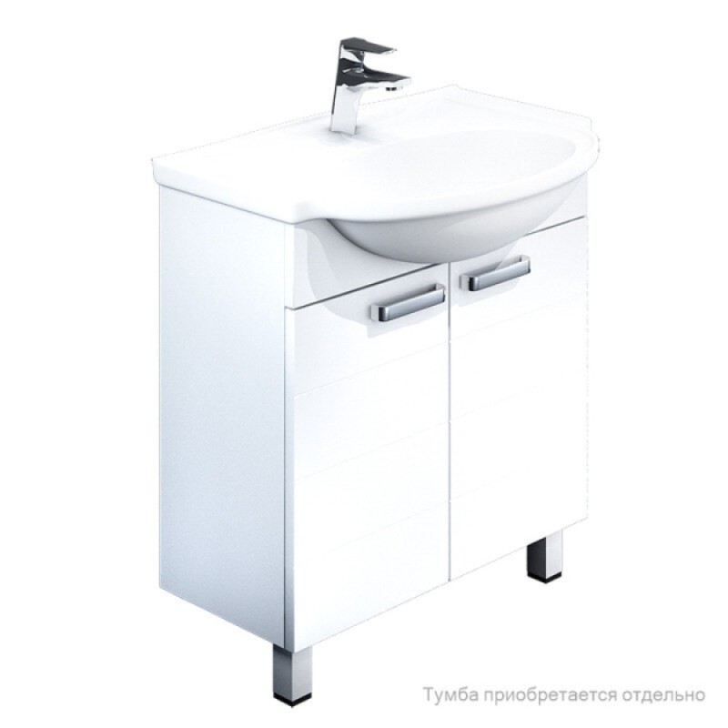 Раковина Iddis Optima Home 0057000i28, 70 см, белый