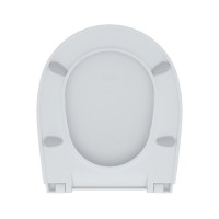 Сиденье для унитаза Iddis 005 005PPS3i31 полипропилен, Soft Close, белый