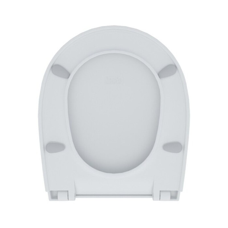 Сиденье для унитаза Iddis 005 005PPS3i31 полипропилен, Soft Close, белый