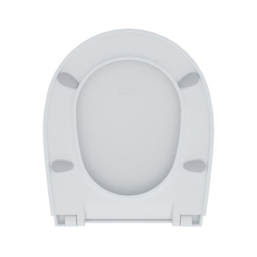 Сиденье для унитаза Iddis 005 005PPS3i31 полипропилен, Soft Close, белый
