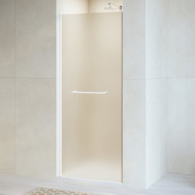 Душевая дверь в нишу RGW Passage PA-103W 020810308-25, 80 см, стекло матовое-сатинат, профиль белый