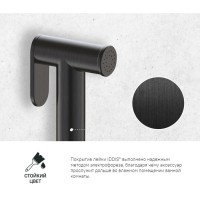 Гигиеническая лейка Iddis Optima Home 020GB0Gi20, графит