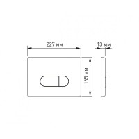 Инсталляция BERGES для скрытого монтажа унитаза NOVUM кнопка D3, хром глянец