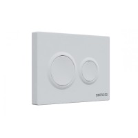 Инсталляция BERGES для скрытого монтажа унитаза NOVUM кнопка O4 Soft Touch белая
