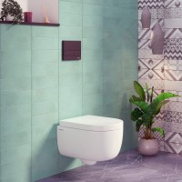 Комплект BERGES для монтажа подвесного унитаза: инсталляция NOVUM525, кнопка L5 Soft Touch черная, унитаз EGO Rimless 49см, сиденье дюропласт Toma SO, микролифт, быстросъем